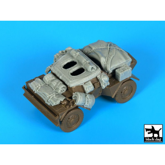 Black Dog T48068 1/48 Dingo MK II accessories set for Tamiya Black Dog T48068 1/48 Dingo MK II accessories set for Tamiya