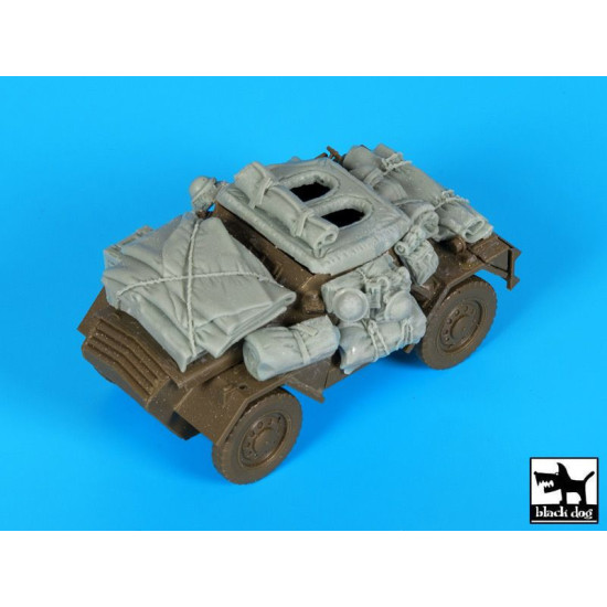 Black Dog T48068 1/48 Dingo MK II accessories set for Tamiya Black Dog T48068 1/48 Dingo MK II accessories set for Tamiya