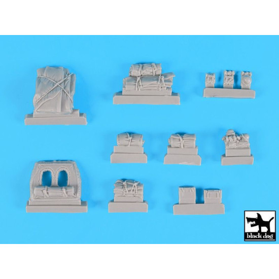 Black Dog T48068 1/48 Dingo MK II accessories set for Tamiya Black Dog T48068 1/48 Dingo MK II accessories set for Tamiya