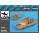 Black Dog T48069 1/48 M1A2 Abrams accessories set for Tamiya