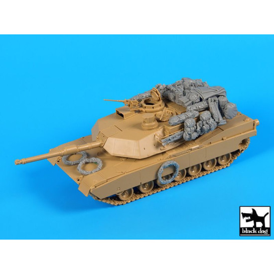 Black Dog T48069 1/48 M1A2 Abrams accessories set for Tamiya