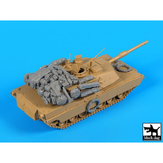 Black Dog T48069 1/48 M1A2 Abrams accessories set for Tamiya