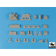 Black Dog T48072 1/48 Jagdpanther accessories set for Tamiya