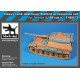 Black Dog T48073 1/48 Heavy tank destroyer Elefant accessories set for Tamiya