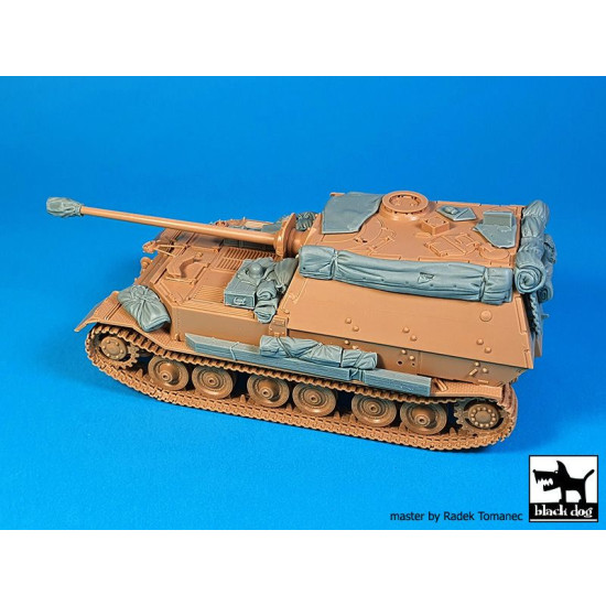 Black Dog T48073 1/48 Heavy tank destroyer Elefant accessories set for Tamiya