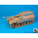 Black Dog T48073 1/48 Heavy tank destroyer Elefant accessories set for Tamiya