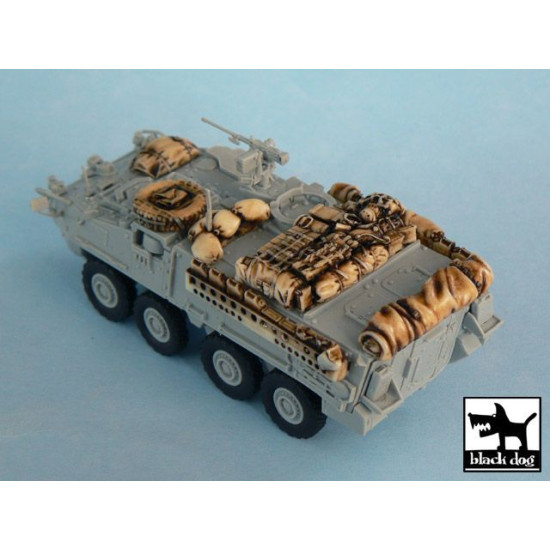 Black Dog T72002 1/72 M1126 STRYKER Iraq War for Trumpeter 07255, 7 resin parts