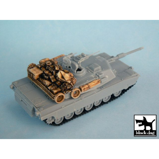 Black Dog T72003 1/72 M1A1 ABRAMS Iraq War for Dragon 07213, 7 resin parts