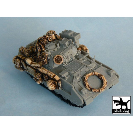 Black Dog T72006 1/72 M2 Bradley for Dragon, 16 resin parts