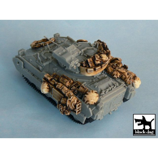 Black Dog T72006 1/72 M2 Bradley for Dragon, 16 resin parts