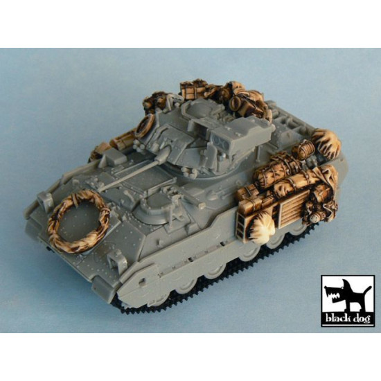 Black Dog T72006 1/72 M2 Bradley for Dragon, 16 resin parts