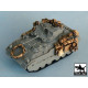 Black Dog T72006 1/72 M2 Bradley for Dragon, 16 resin parts