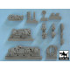 Black Dog T72006 1/72 M2 Bradley for Dragon, 16 resin parts