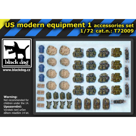 Black Dog T72009 1/72 US modern equipment 1