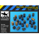 Black Dog T72025 1/72 Barrels accessories set