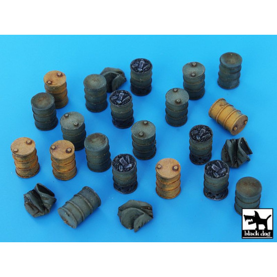 Black Dog T72025 1/72 Barrels accessories set