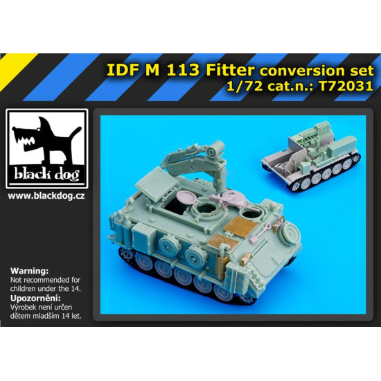 Black Dog T72031 1/72 IDF M113 Fitter conversion set for Trumpeter