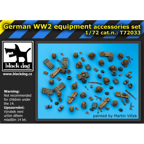 Black Dog T72033 1/72 German WW II equipment