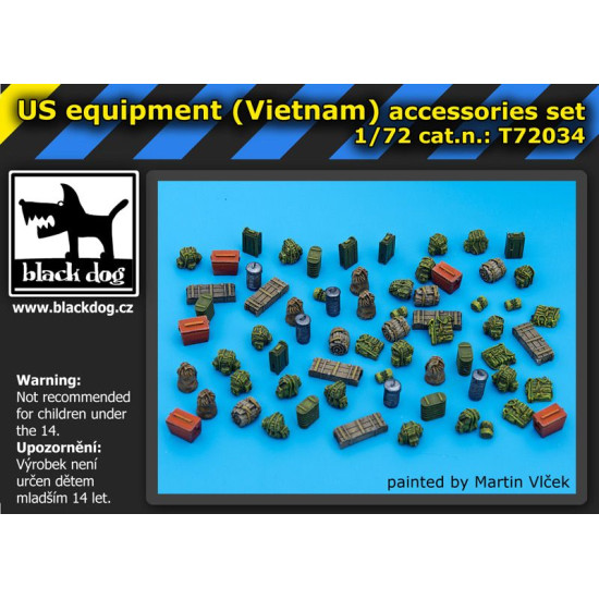 Black Dog T72034 1/72 US equipment Vietnam