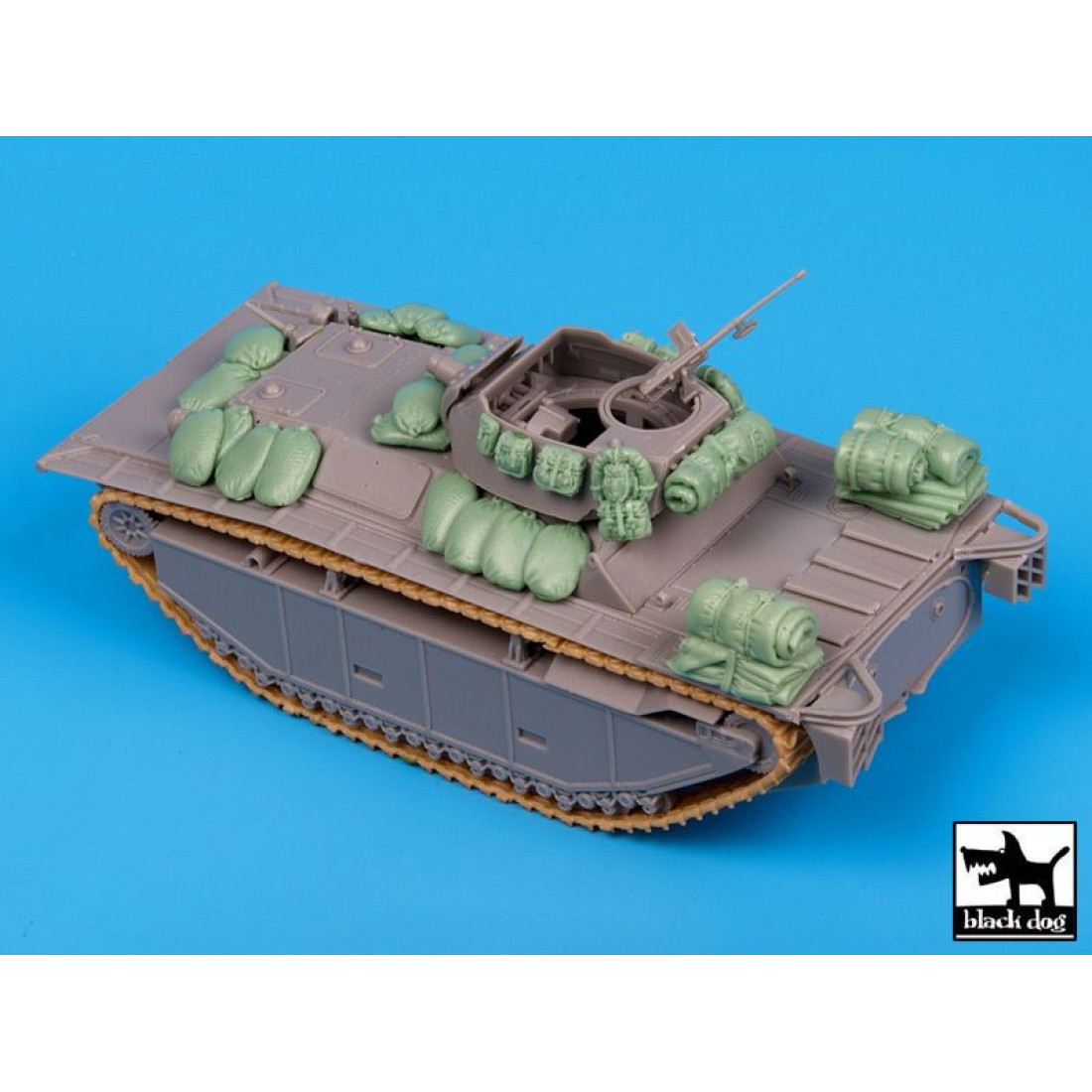 Black Dog T72036 1/72 LVT A4 accessories set for Dragon