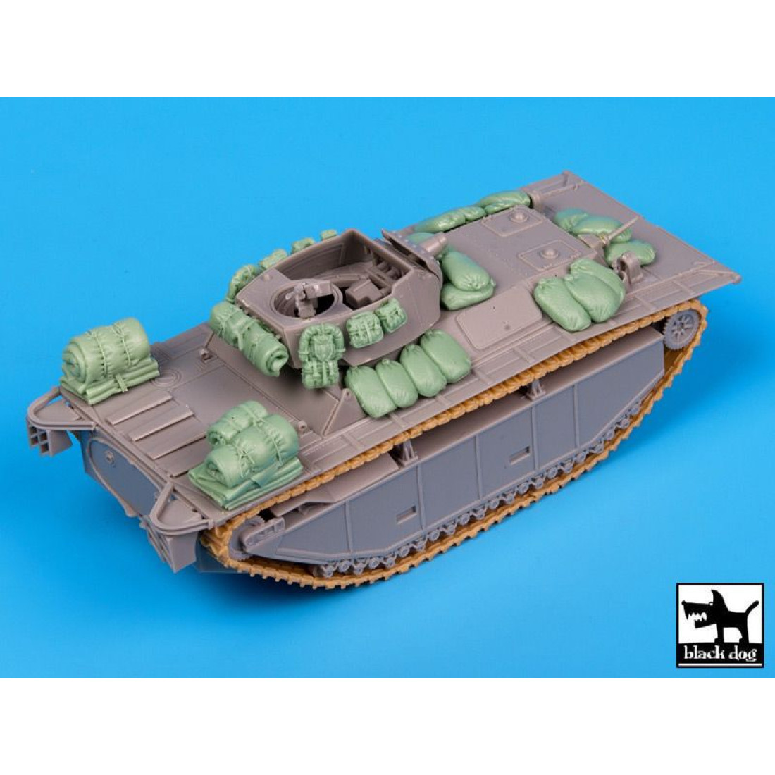 Black Dog T72036 1/72 LVT A4 accessories set for Dragon