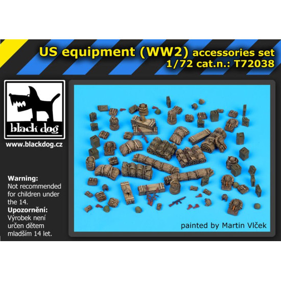 Black Dog T72038 1/72 US WW II equipment