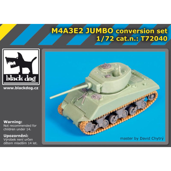 Black Dog T72040 1/72 M4A3E2 Jumbo conversion se for Dragon