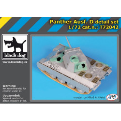 Black Dog T72042 1/72 Panther Ausf.D for Dragon