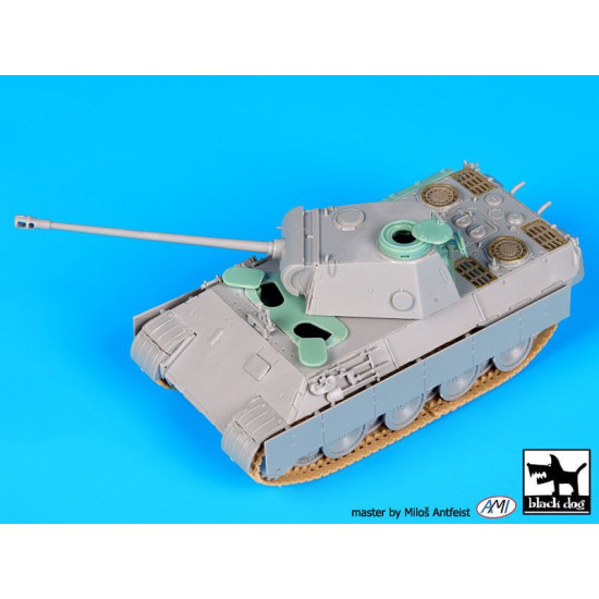 Black Dog T72042 1/72 Panther Ausf.D for Dragon