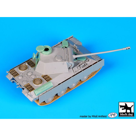 Black Dog T72042 1/72 Panther Ausf.D for Dragon