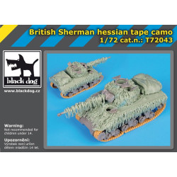 Black Dog T72043 1/72 British Sterman hessian tape camo for Dragon