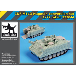 Black Dog T72044 1/72 IDF M113 Nagmas conversion set for Trumpeter