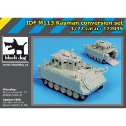 Black Dog T72045 1/72 IDF M113 Kasman conversion set for Trumpeter