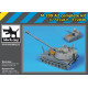 Black Dog T72046 1/72 M109 A2 complete kit