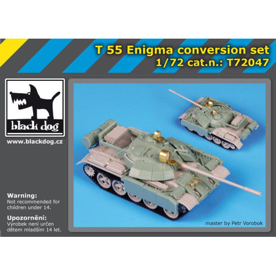 Black Dog T72047 1/72 T-55 Enigma cosion setnver for Trumpeter Black Dog T72047 1/72 T-55 Enigma cosion setnver for Trumpeter