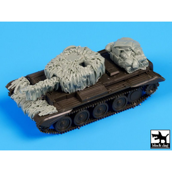 Black Dog T72049 1/72 Cromwell hessian tape camo net for Revell