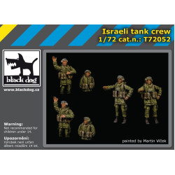 Black Dog T72052 1/72 Israeli tank crew