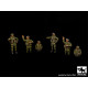 Black Dog T72052 1/72 Israeli tank crew Black Dog T72052 1/72 Israeli tank crew