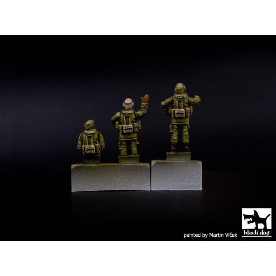Black Dog T72052 1/72 Israeli tank crew Black Dog T72052 1/72 Israeli tank crew