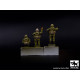 Black Dog T72052 1/72 Israeli tank crew Black Dog T72052 1/72 Israeli tank crew