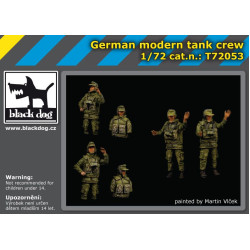 Black Dog T72053 1/72 German modern tank crew