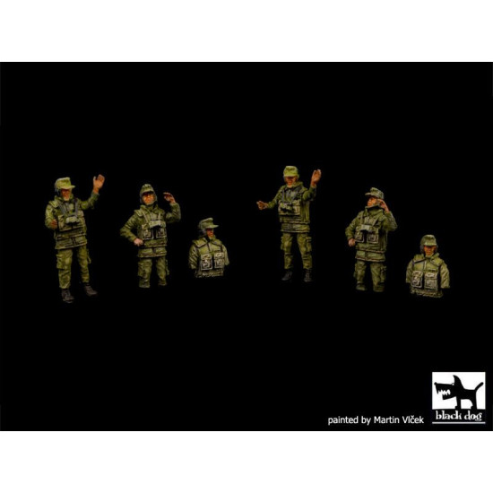 Black Dog T72053 1/72 German modern tank crew