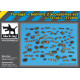 Black Dog T72056 1/72 Tentage plus bedrols 2 accessories set