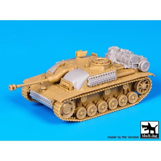 Black Dog T72059 1/72 Stug III accessories set for Revell