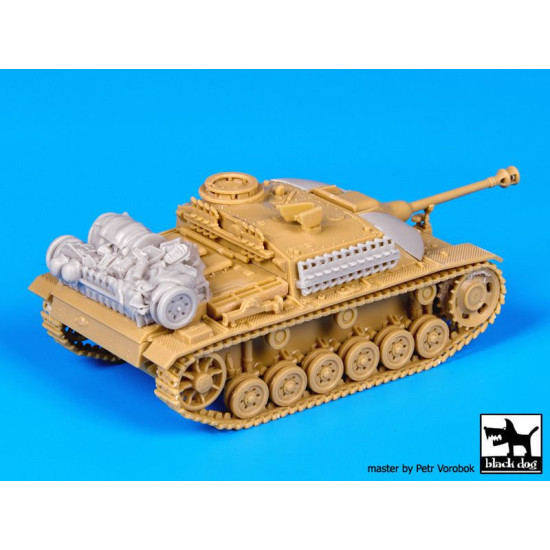 Black Dog T72059 1/72 Stug III accessories set for Revell