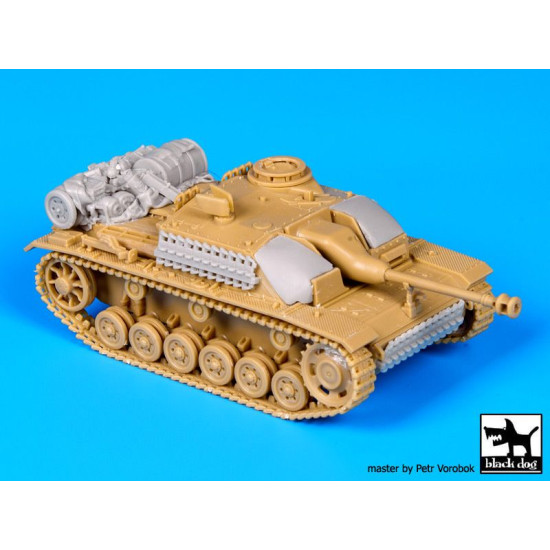 Black Dog T72059 1/72 Stug III accessories set for Revell