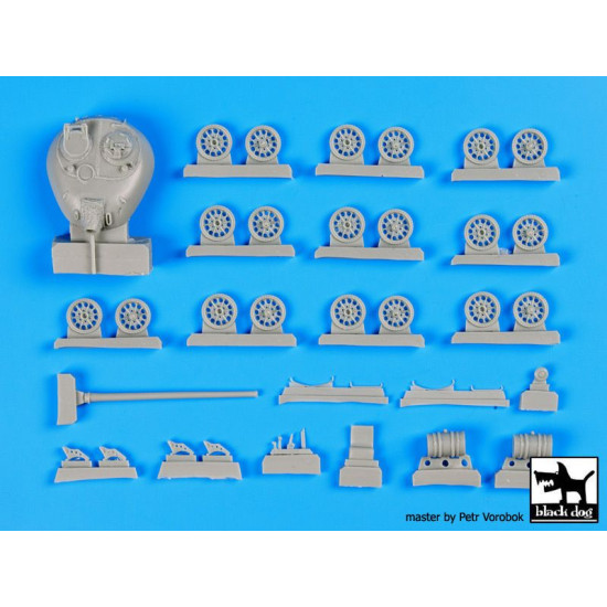 Black Dog T72060 1/72 T-55A conversion set for Trumpeter