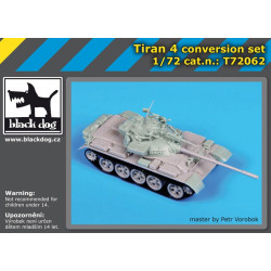 Black Dog T72062 1/72 Tiran 4 conversion set for Trumpeter