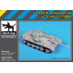Black Dog T72062 1/72 Tiran 4 conversion set for Trumpeter