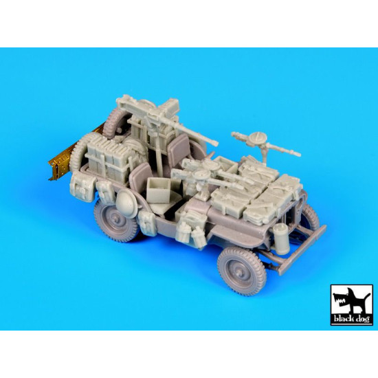 Black Dog T72063 1/72 British SAS jeep North Africa 1942 for Dragon